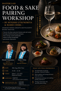 Master Class - Food & Sake Pairing Workshop